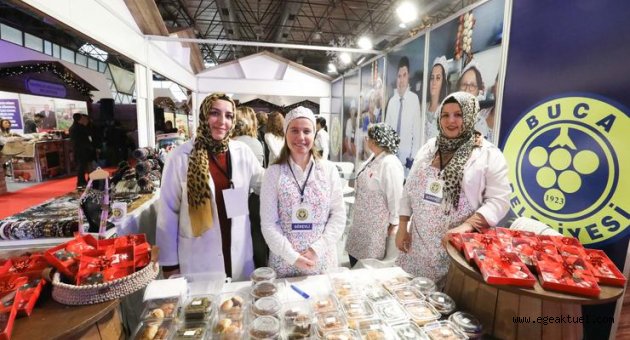 Lezzetli Kış Şöleni’nde Buca standına büyük ilgi