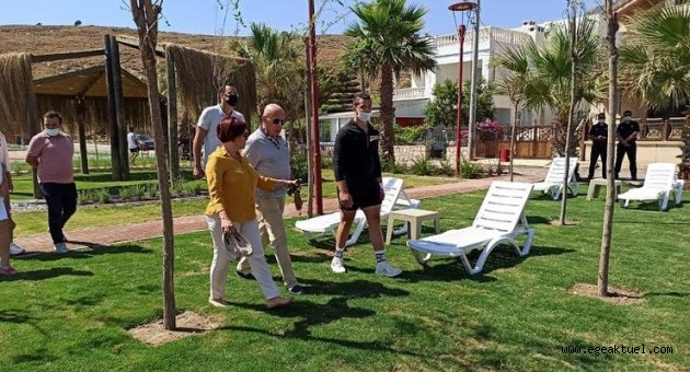 Mavi bayraklı Kuyucak’a vatandaştan tam not…