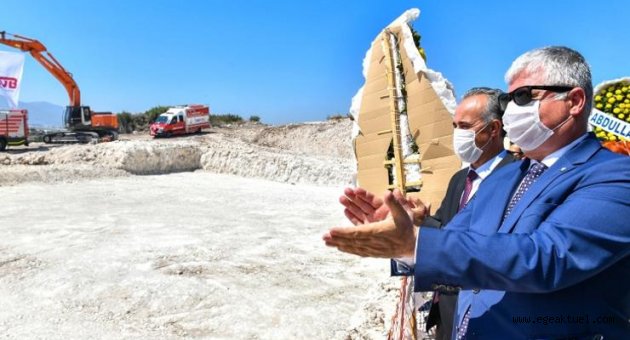Menderes İTOB Organize Sanayi Bölgesi’ne itfaiye merkezi