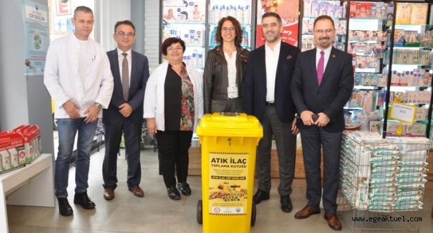 Menderes’te Atık İlaçlar Toplanıyor