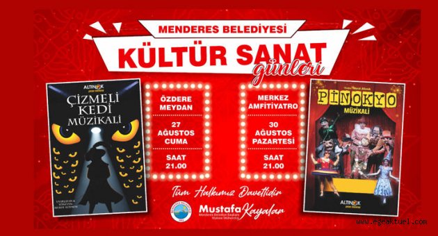 Menderes’te Çocuklar İçin Tiyatro Zamanı