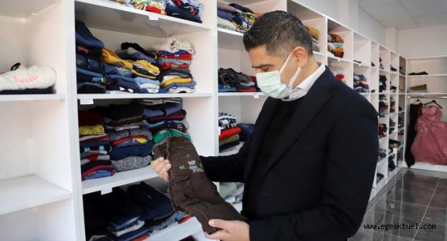 Menderes’te Giyim Bankası Açıldı