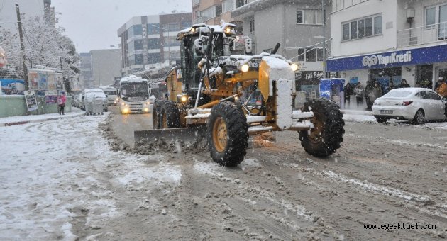 Menderes’te Kar Önlemi