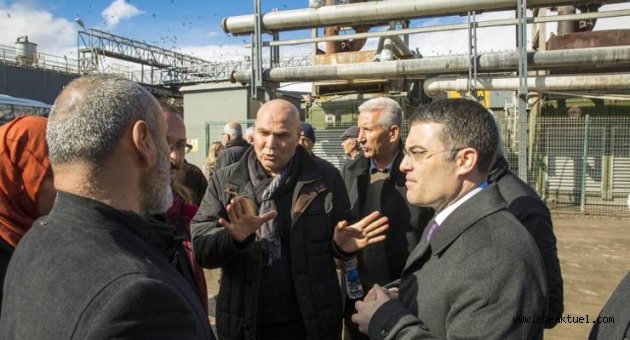 Menderesliler Ankara’da katı atık tesisi gezdi