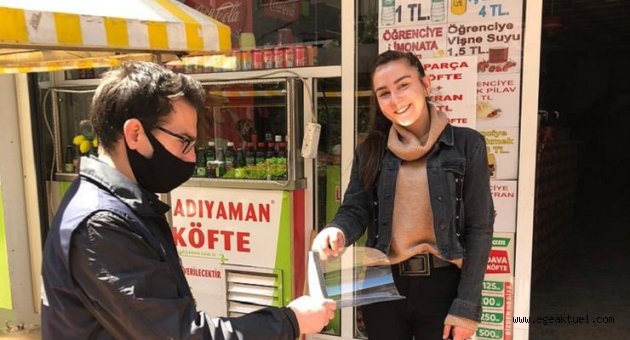 Menemen Belediyesi esnafın yanında