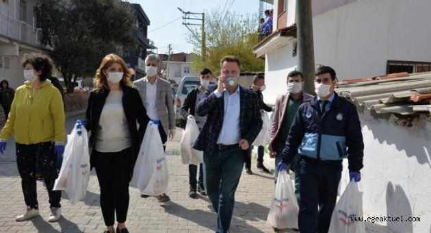 Menemen Belediyesi’nden bin aileye çorba ikramı