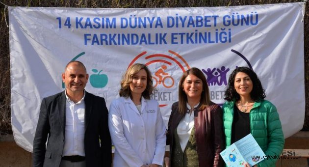Menemen Belediyesi’nden Dünya Diyabet Günü etkinliği