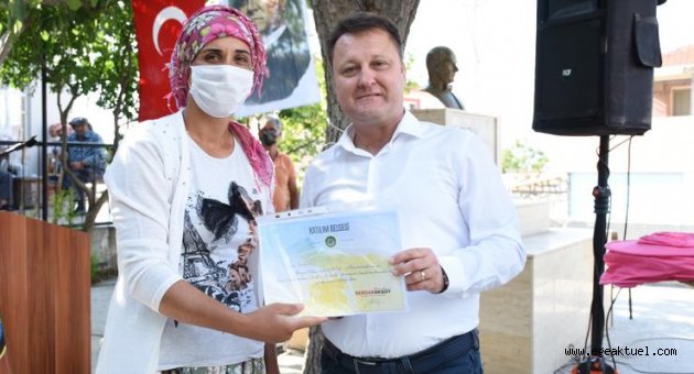 Menemen’de Arı Yetiştiriciliği Sertifika Töreni gerçekleşti