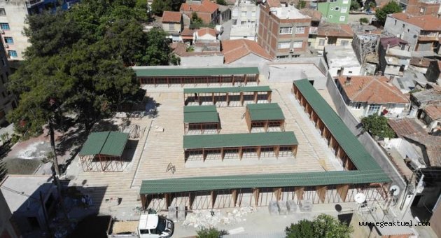 Menemen’de projeler hız kesmiyor