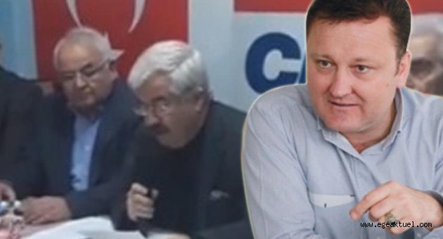 Menemen'de Serdar Aksoy'a açık destek