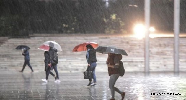 Meteorolojiden Ege için son dakika kuvvetli yağış uyarısı