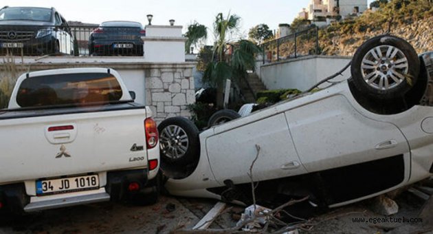 Meteoroloji'den İzmir'in Çeşme ilçesindeki hortuma ilişkin açıklama