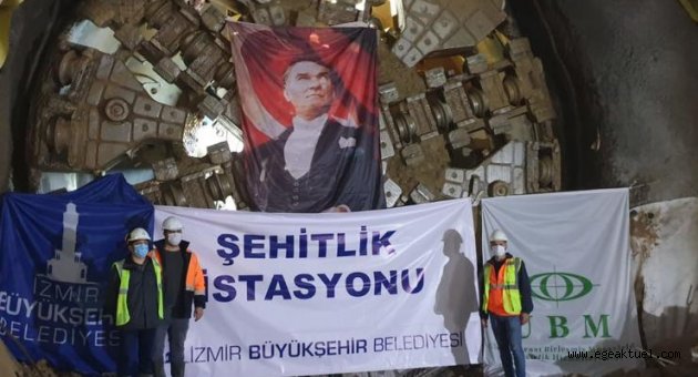 Metro tüneli Şehitlik İstasyonu ile buluştu