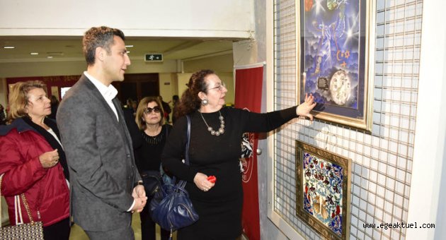 Mevlana için ‘Vuslat’ sergisi Bornova açıldı