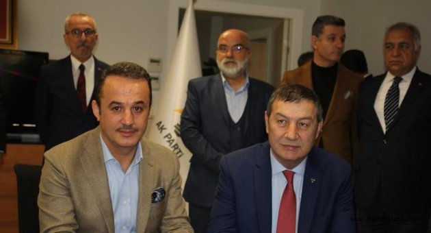 MHP'li Karataş, AK Parti'li Şengül'ü ziyaret etti