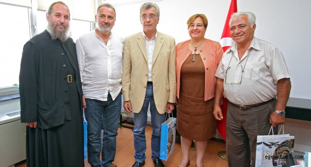 Midilli Belediye Başkanından Pekdaş’a ziyaret