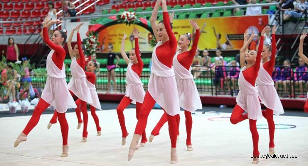 Minik cimnastikçiler Karşıyaka’da yarışacak