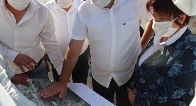 Mordoğan’da altyapı çalışmaları tam gaz