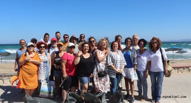 Mordoğan’da plajları koruma seferberliği