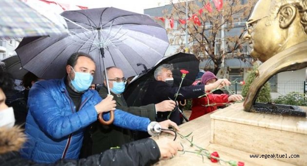 Mumcu Güzelbahçe'de Unutulmadı
