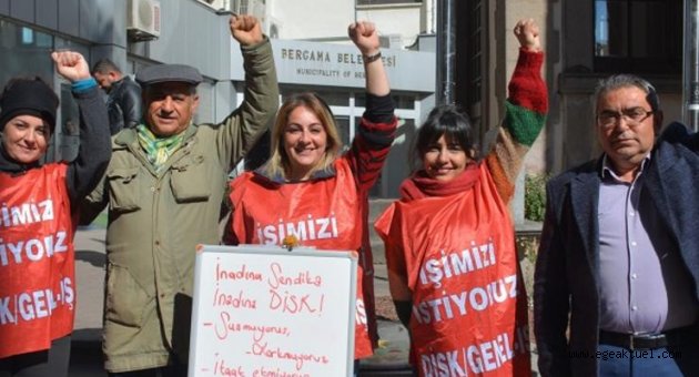 Musa Çam’dan Bergamalı 3 kadın işçiye destek