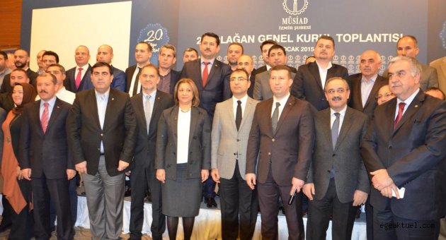 MÜSİAD İzmir’de Başkan Ümit Ülkü güven tazeledi