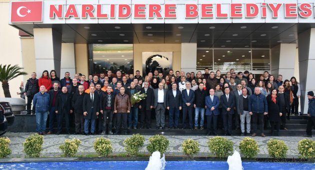 Narlıdere Belediyesi Yeni Yıla merhaba dedi 
