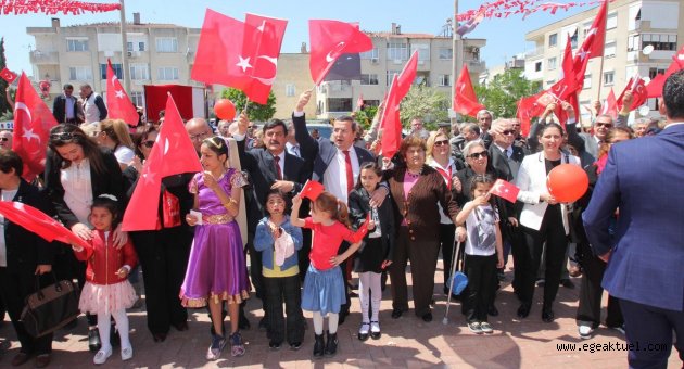Narlıdere’de 23 Nisan doyasıya kutlandı