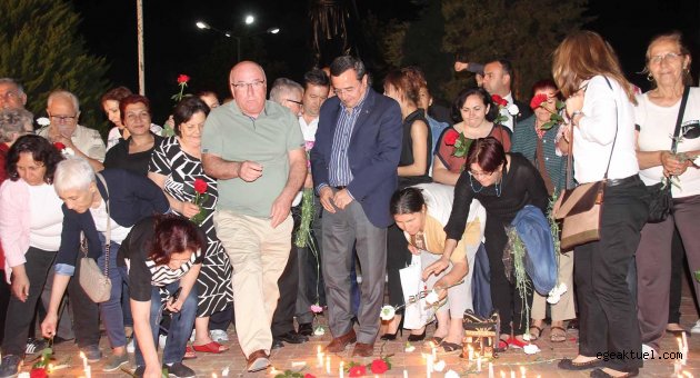 Narlıdere’de 301 cana 301 mum yandı
