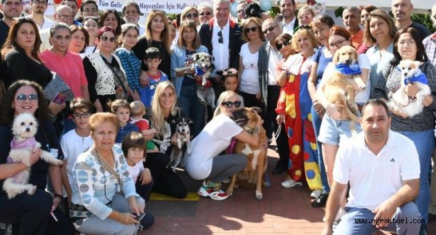 Narlıdere’de can dostlar için renkli şölen