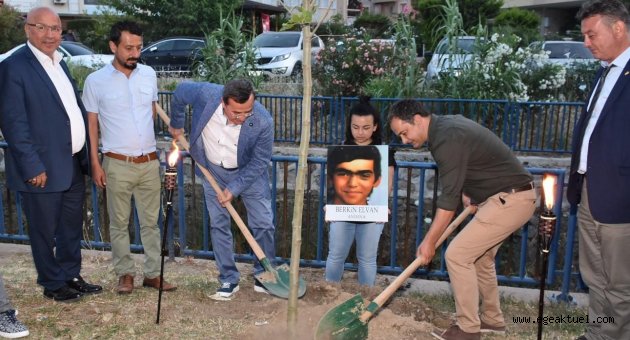 Narlıdere’de sekiz fidana sekiz Çınar