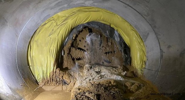 Narlıdere Metrosu’ndaki ikinci tünel üçüncü istasyona ulaştı