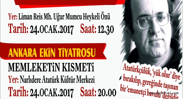 Narlıdere Mumcu’yu unutmayacak