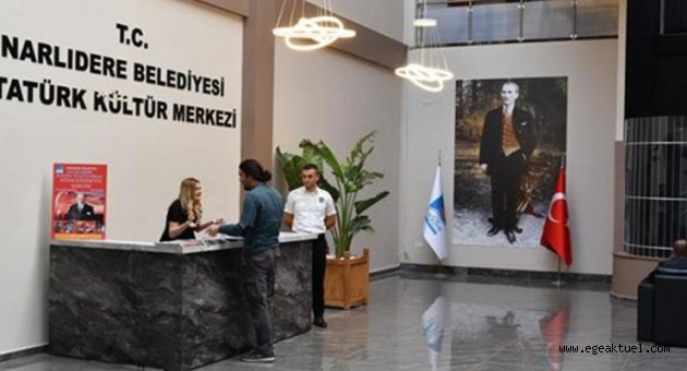Narlıdere’nin kültür merkezi yenilendi