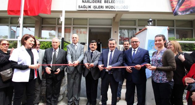 Narlıdere Sağlık işleri yeni binasında 