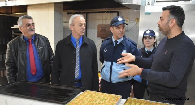 Narlıdere zabıtasından yeni yıl denetimi