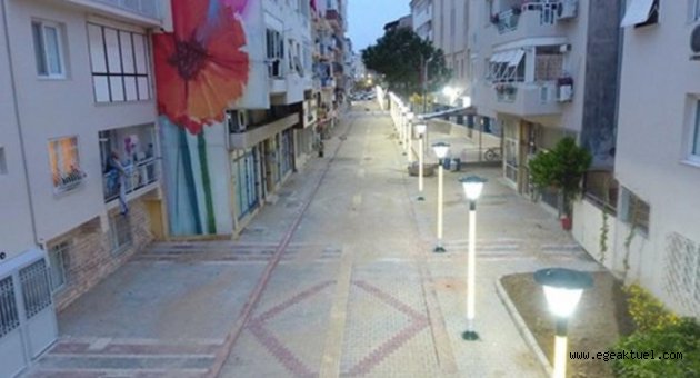 Narlıdere'de yenilenen Barış Sokak açılıyor