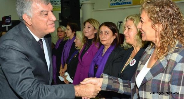 Narlıdere'nin kadınları ‘şiddete hayır’ dedi!