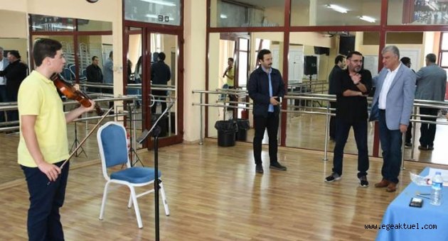 Narlırede’nin Çocuk Senfoni Orkestrası’na büyük ilgi!