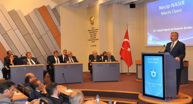 Necip Nasır İTO’da İzmirli Olmanın Tanımını Yaptı