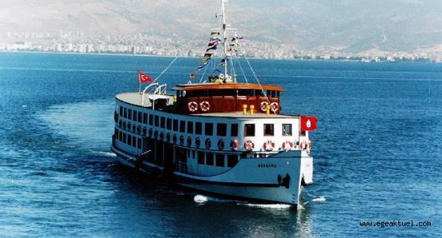 Nostaljik Bergama Vapuru Körfez turlarına hazır