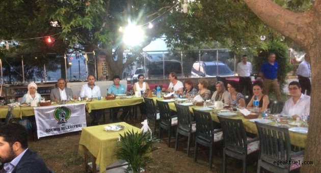 Ödemiş Belediye Başkanı A.Mahmut Badem, ilçedeki basın mensuplarıyla biraraya geldi