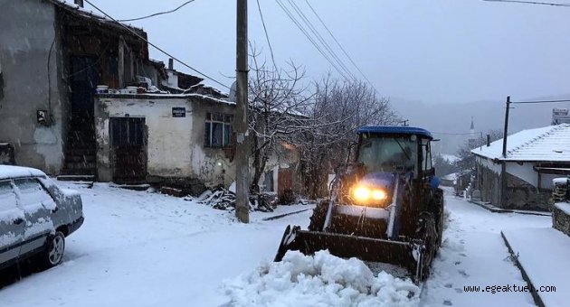 Ödemiş Belediyesi kış mücadelesine başladı