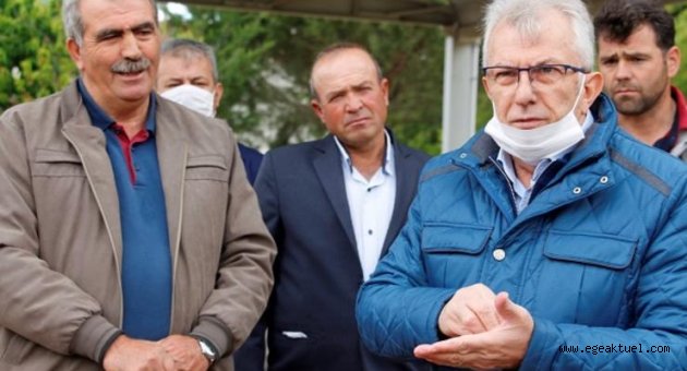 Ödemiş Belediyesi’nden erik ve kiraz üreticisine destek