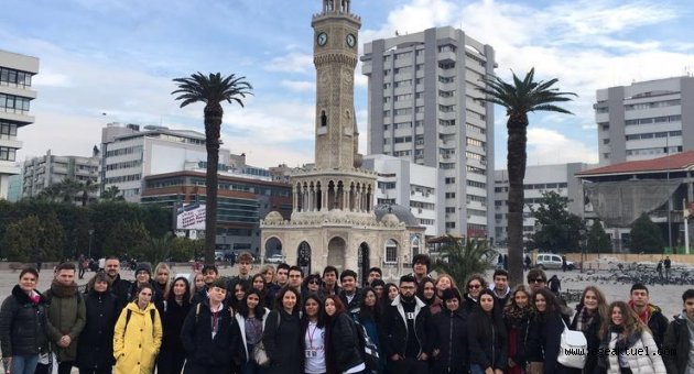 Ödemişli öğrenciler Avrupalı konuklarını ağırladı