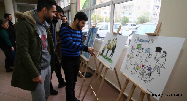 Ödüllü fotoğraflar ve karikatürler beğeni topladı