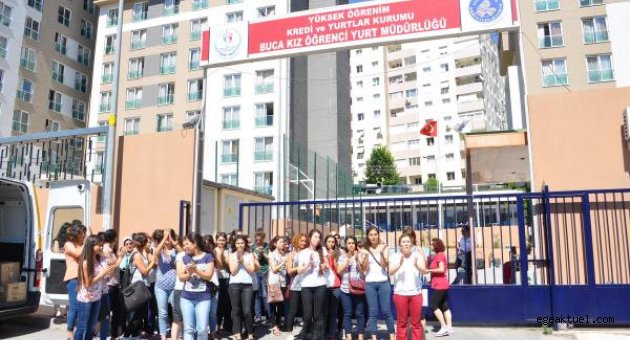 Öğrencilerden yurt tepkisi