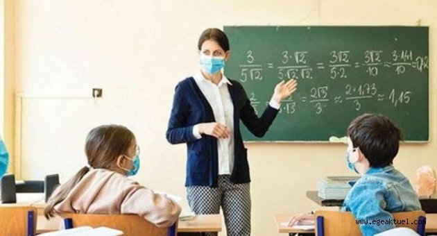 Okullara 'yüz yüze eğitim' yazısı