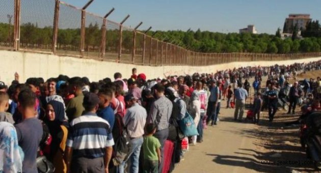 On binlerce Suriyeli bayram için ülkesine gitti