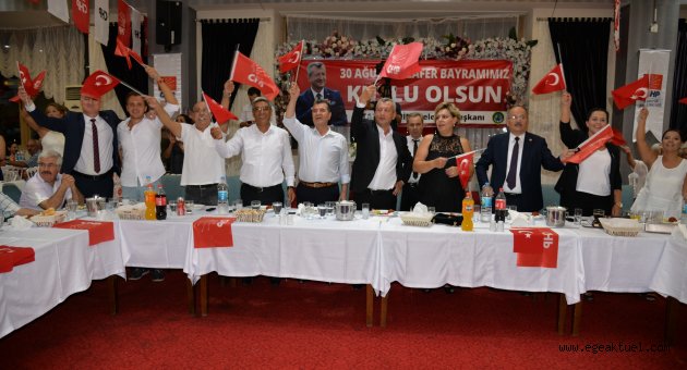 Örgüt başkanına sahip çıktı